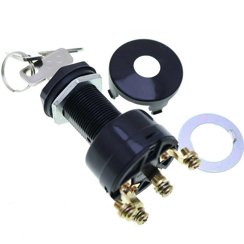 Sakelar Kunci Pengapian Starter 4-Pin 1018263-01 101826301 Untuk Keranjang Golf Mobil Klub