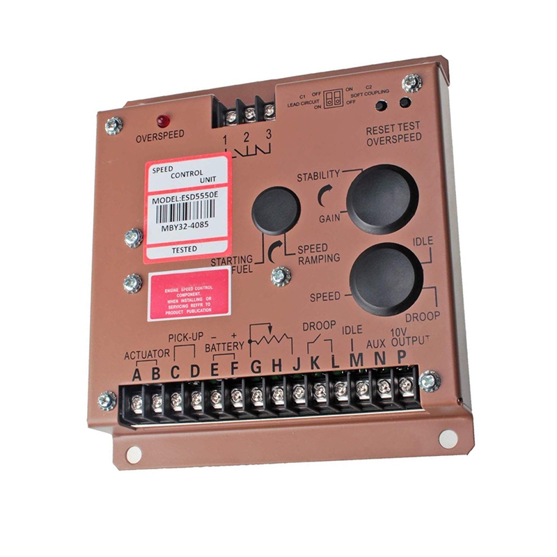 Pengontrol Gubernur Kecepatan Mesin ESD5550E untuk suku cadang generator